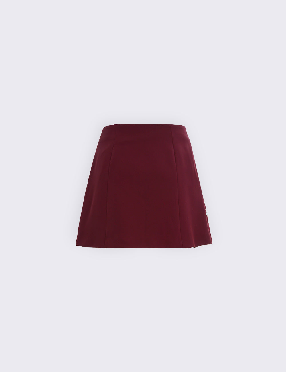 Short skirt with buttons