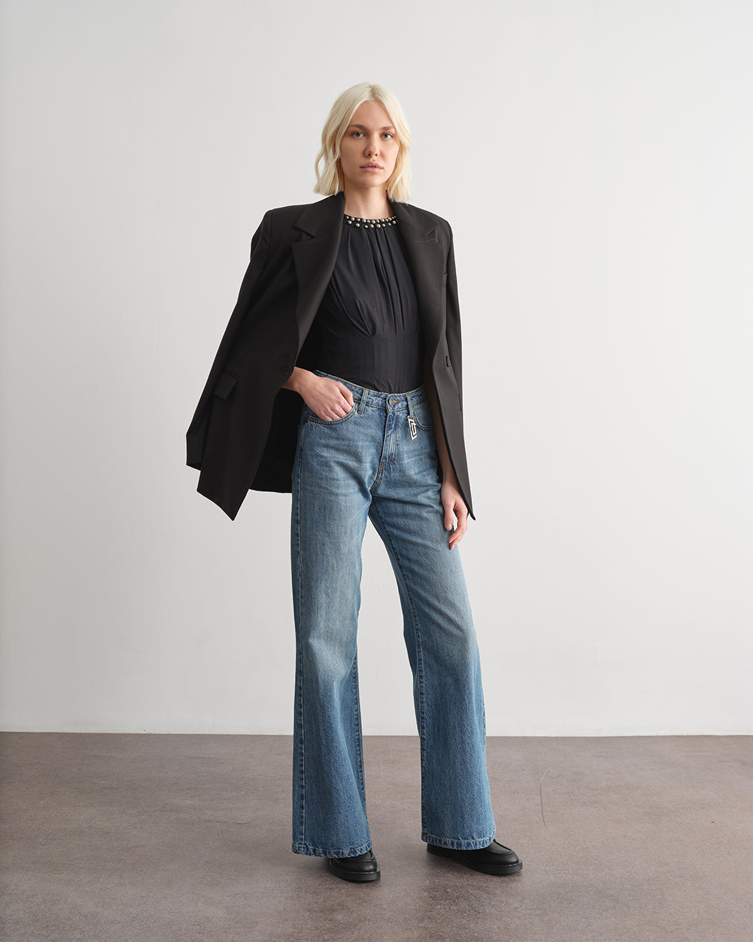 Denim trousers