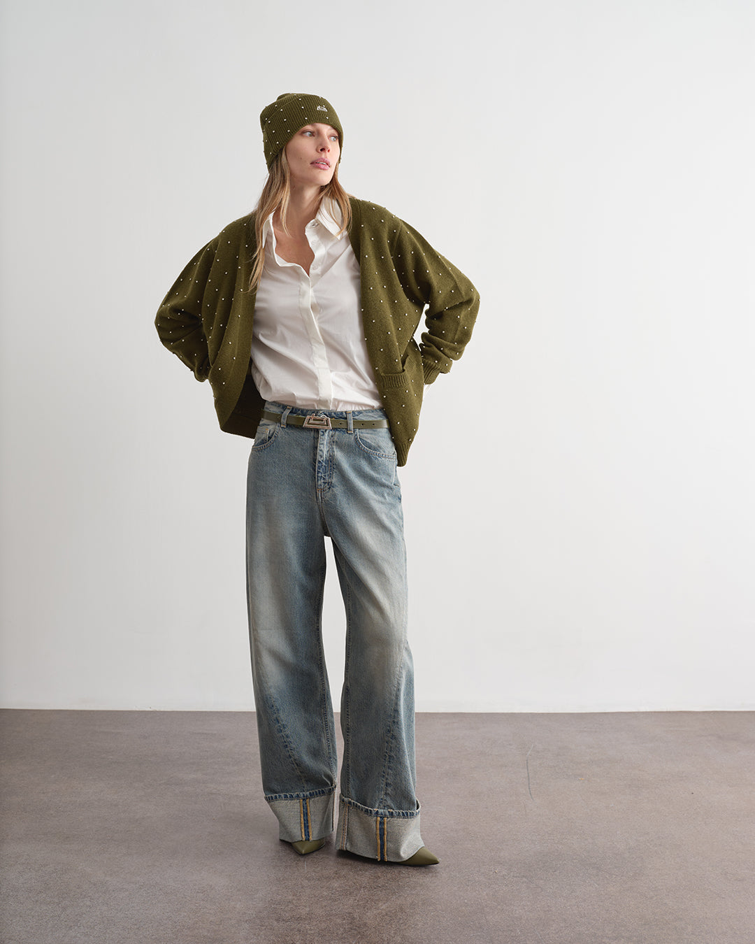 Denim trousers