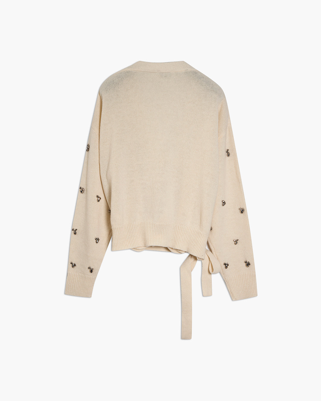 Sweater with cut-out inserts in rhinestones (copy)